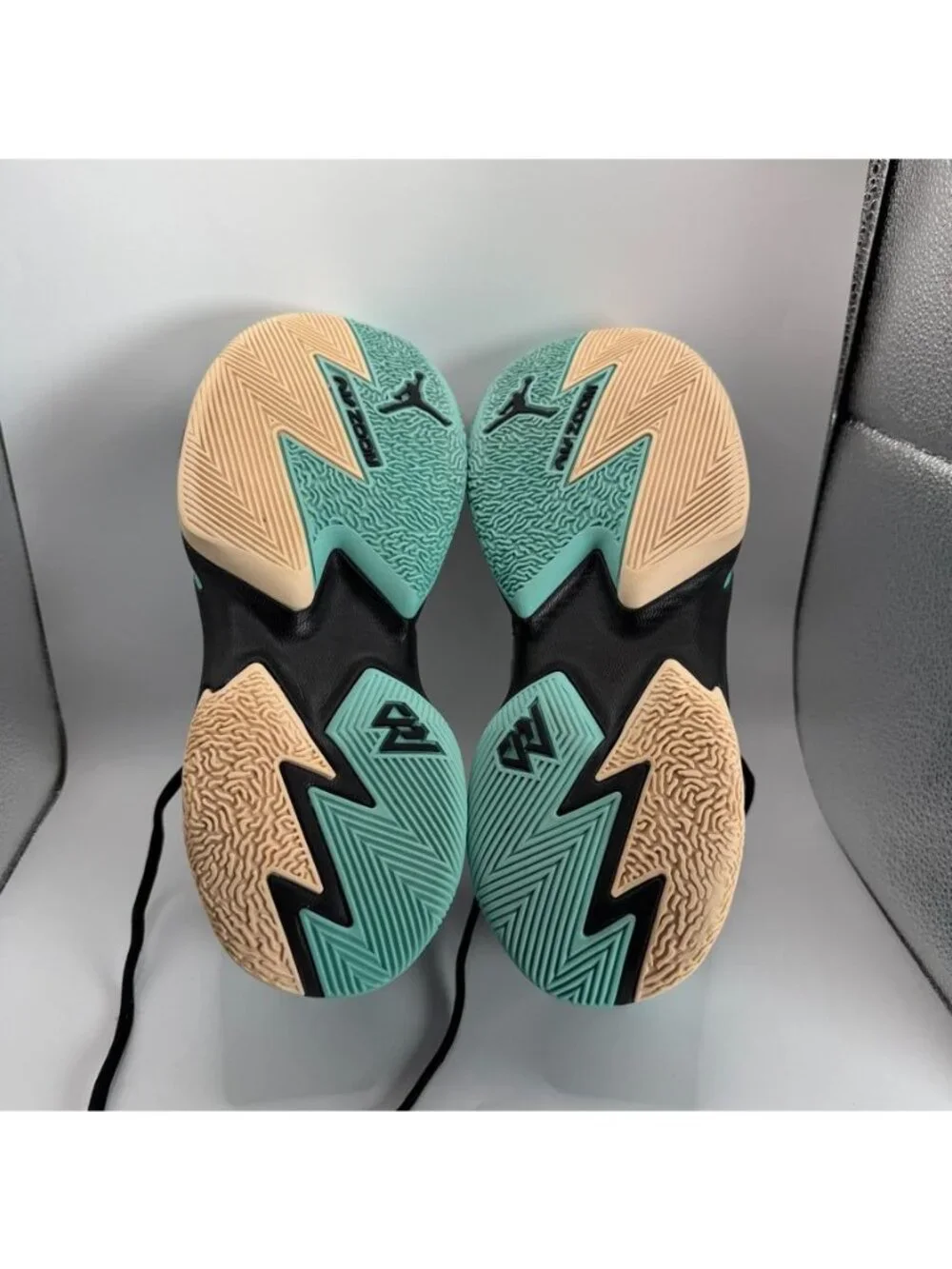 Nike Air Jordan Why Not Zer0.5 Basketball Shoes Black/Teal US 9 EU 42.5
